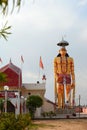 Punrasar Balaji temple with the giant Hanuman statue. Near Bikaner. Rajasthan. India