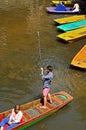 Punt on the river, Oxford.