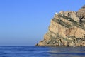 Punta Albir Cape near Altea lighthouse Royalty Free Stock Photo