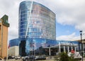 Punta Arenas, Chile, hotel on the waterfront.