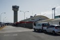 Terminal and Air Traffic Control Tower at Presidente Carlos Ibanez del Campo International Airport in Punta Arenas, Chile