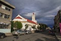 Punta Arenas, Patagonia, Chile - 21 Dec 2019. The church in Punta Arenas, Patagonia, Chile Royalty Free Stock Photo