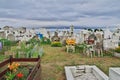 Punta Arenas, Patagonia, Chile - 21 Dec 2019. The old cemetery in Punta Arenas, Patagonia, Chile