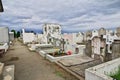 Punta Arenas, Patagonia, Chile - 21 Dec 2019. The old cemetery in Punta Arenas, Patagonia, Chile