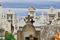 Punta Arenas, Patagonia, Chile - 21 Dec 2019. The old cemetery in Punta Arenas, Patagonia, Chile