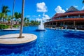 PUNTA CANA, DOMINICAN REPUBLIC - OCTOBER 29, 2015: Hotel Barcelo Bavaro Palace