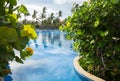 Grand Bahia Principe Hotel Pool on November 10, 2015 in Punta Cana, Dominican Republic. Royalty Free Stock Photo