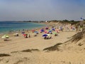 Punta Candor Beach in Rota Cadiz Andalusia Spain Royalty Free Stock Photo