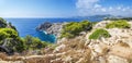 Punta de Castellat in Capdepera near Cala Ratjada Royalty Free Stock Photo