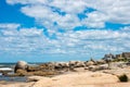 Punta del Diablo Beach, Uruguay Royalty Free Stock Photo