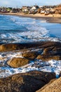 Punta del Diablo Beach in Uruguay Royalty Free Stock Photo