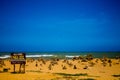 Punta Gallina Lighthouse, La guajira, Colombia. Royalty Free Stock Photo