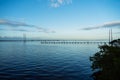 Punta Gorda harbor and peace river Royalty Free Stock Photo