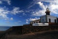 Punta JandÃÂ­a Lighthouse Royalty Free Stock Photo