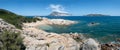 Punta Molara. Olbia. Sardinia. Italy Royalty Free Stock Photo