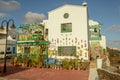 Rustical house at the village of Punta Mujeres on Lanzarote island in Spain