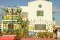 Rustical house at the village of Punta Mujeres on Lanzarote island in Spain