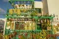 Rustical house at the village of Punta Mujeres on Lanzarote island in Spain