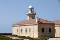 Punta Nati lighthouse, Ciudadella, Minorca, Balearic islands, Sp