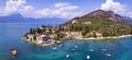 Italy, Lake ,Lago di Garda scenery. Lake ,Lago di Garda scenery. Royalty Free Stock Photo