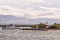 Puntareanas, Costa Rica, ferry and lighthouse view