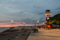 Puntarenas beach lighthouse tourist attraction Costa Rica