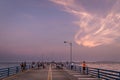 Puntarenas beach tourist pier attraction pacific of Costa Rica