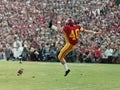 Punter`s Gaffe at 1975 Rose Bowl Game in Pasadena, California