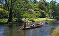 Punting on The Avon River Christchurch New Zealand