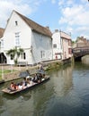 PUNTING IN CAMBRIDGE