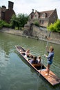 PUNTING IN CAMBRIDGE