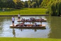 Punting in Cambridge, UK