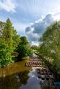 River Cherwell Oxford UK Royalty Free Stock Photo