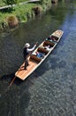 Punting on the river