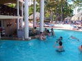 Punts cana Dominican Republic - a walk up bar in a pool at a resort
