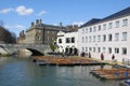 Punts on River Cam, Cambridge