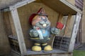 Punxsutawney Phil dressed as Fireman