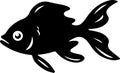 pupfish Black Silhouette Generative Ai Royalty Free Stock Photo