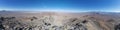 Pupfish Peak Mojave Desert Summit Panorama Royalty Free Stock Photo