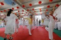 Pupils on ballet lesson