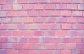 Puple wall bricks abstract texture background