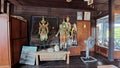 Puppet drama Khon, small puppet theater, art and culture of Thailand that is beautiful.