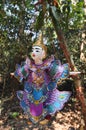 Puppet on the path to Ta Prohm, Cambodia Royalty Free Stock Photo