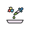 Puppet, plate, molecule icon. Simple color with outline vector elements of stinks icons for ui and ux, website or mobile