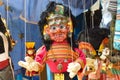 Puppet for sale at a street market Kathmandu, Nepal