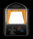 Puppet Show Halloween Royalty Free Stock Photo