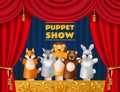 Puppet Show Illustration