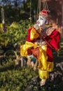A puppet in the sun in pugan,myanmar Royalty Free Stock Photo