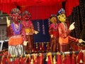 Puppets Decoration During Durga Puja Festival