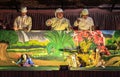 Puppets show in Bagan, Myanmar